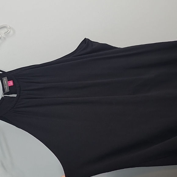 Vince Camuto High neck black Cami Tank - Picture 2 of 6